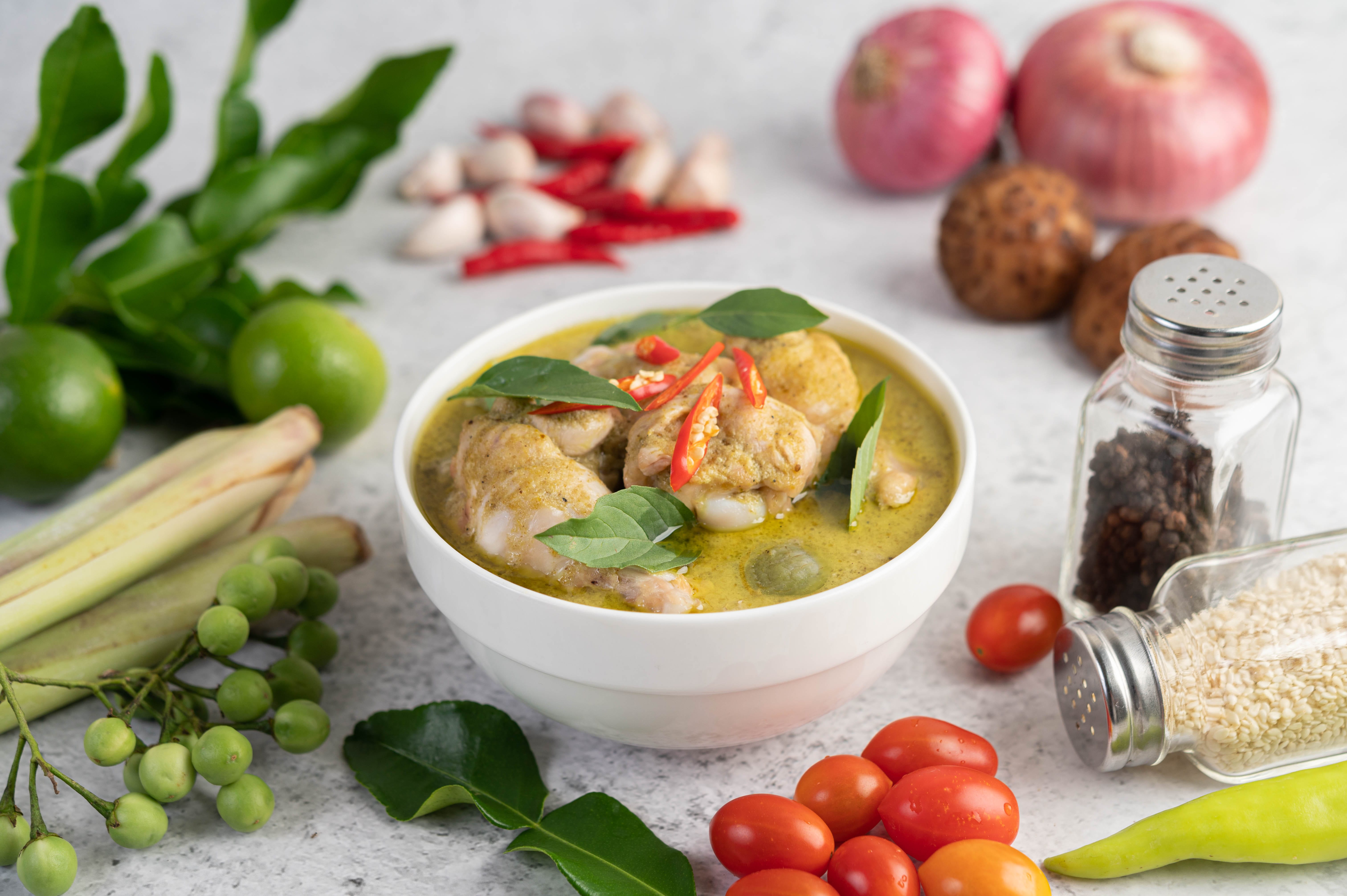 Thai food served with love